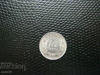Belize 10 cenți 1981
