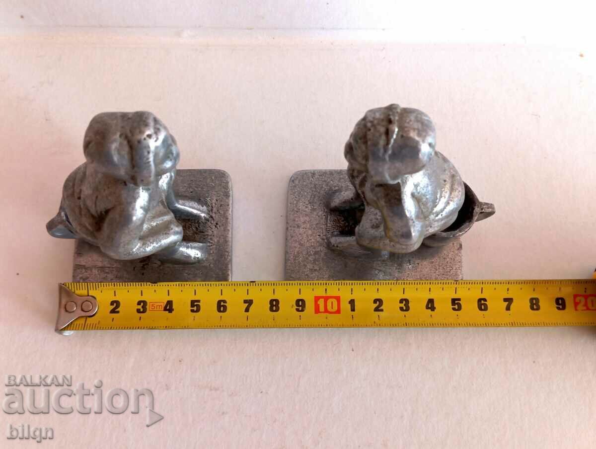 Great Old Collectible Figures - Children On Pots - 6 Great Old Collectible Figures - Children On Pots - 6