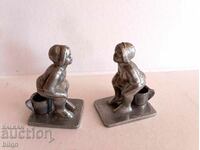 Great Old Collectible Figures - Children On Pots