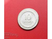 Colombia-10 centavos 1951-silver