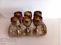 Страхотен Стар Посребрен Сервиз