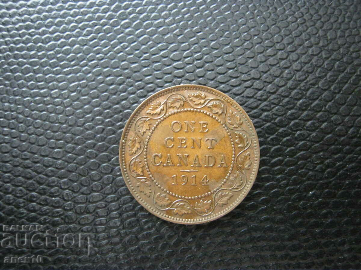 Canada 1 cent 1914