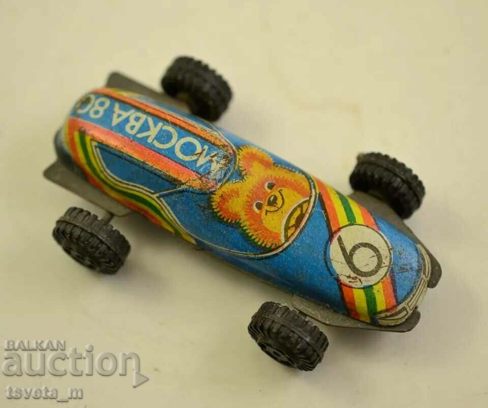 USSR RALLY tin racing car, Olympic Games 1980 with price 15.00 BGN | € 7.67 USSR RALLY tin racing car, Olympic Games 1980 with price 15.00 BGN | € 7.67