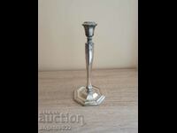 Silver plated metal candle holder!!!