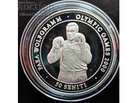 Сребро 50 Сенити Бокс Олимпиада 1998 Тонга