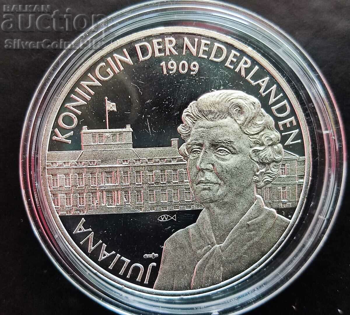 Silver Medal Queen Juliana Netherlands