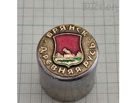 BRYANSK ANCIENT RUSSIA COAT OF ARMS USSR BADGE