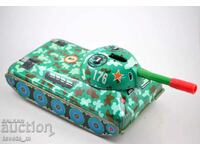 Тенекиена играчка танк СССР детски играчки соц