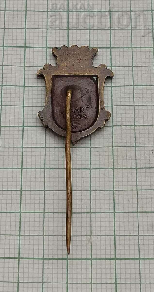 REPUBLICA CEHĂ Smržovka INSIGNĂ PALTONĂ cu preț 3.00 BGN | € 1.53 REPUBLICA CEHĂ Smržovka INSIGNĂ PALTONĂ cu preț 3.00 BGN | € 1.53