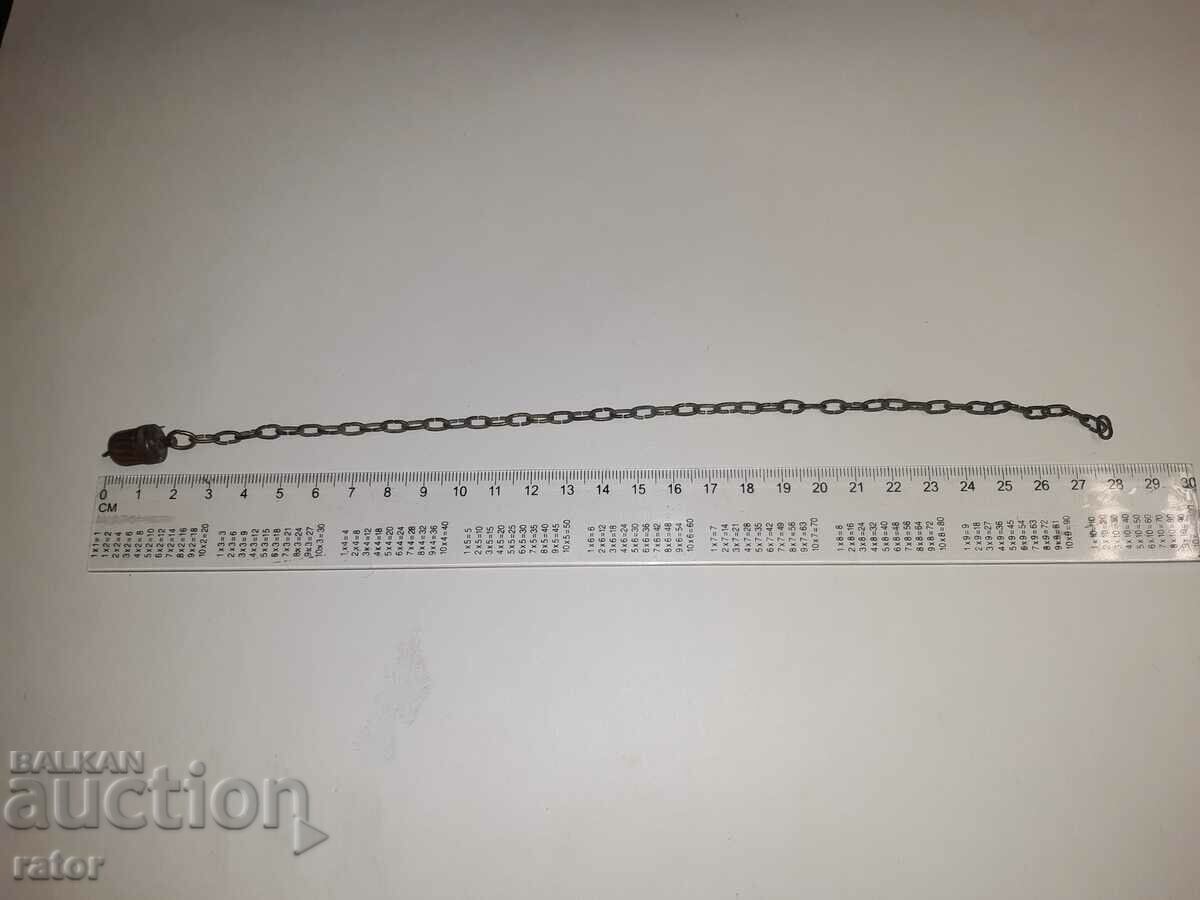 Dispozitiv împotriva hoților, hoți de buzunare - vechi, rar 100 de ani.