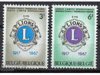 1967. Belgia. 50 de ani de la înființarea „Lions Club”.