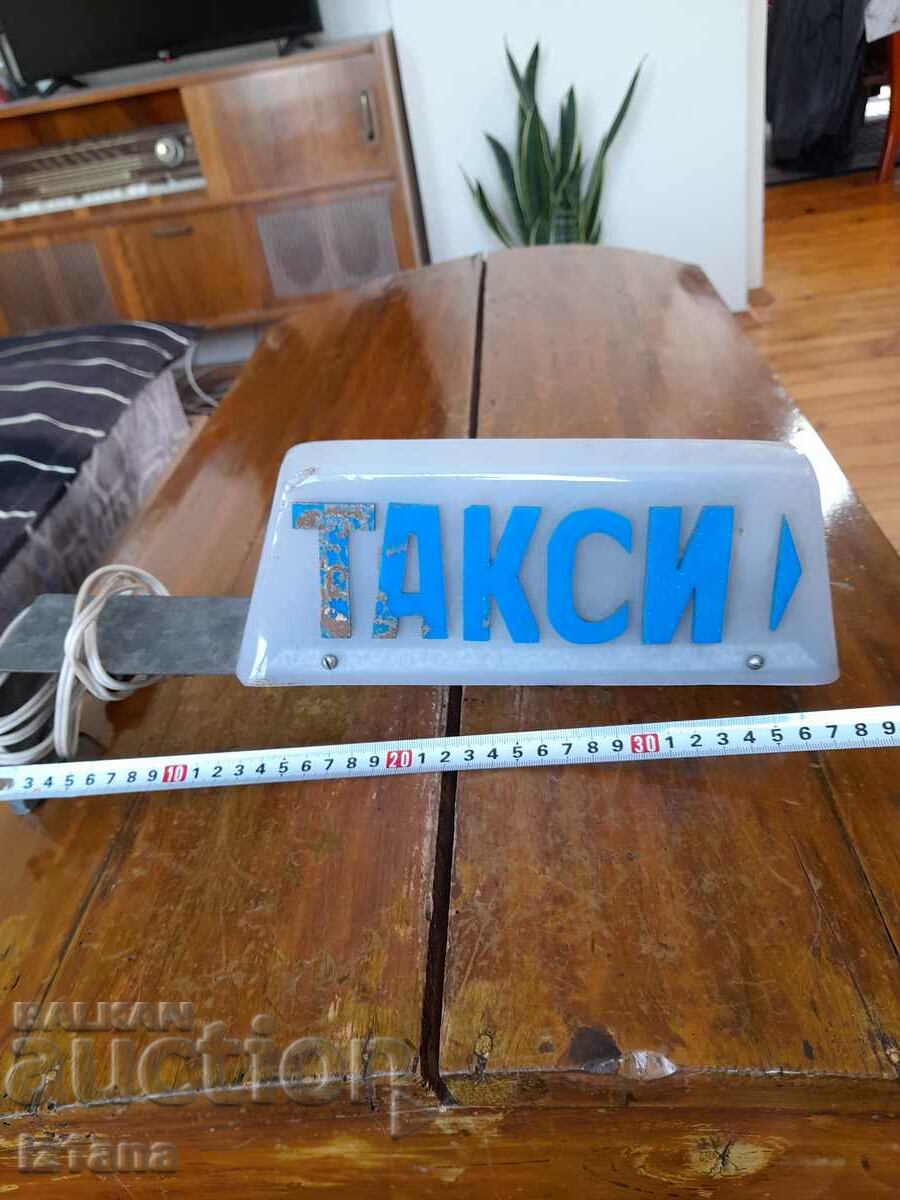 Livrarea Vechi semn TAXI Livrarea Vechi semn TAXI