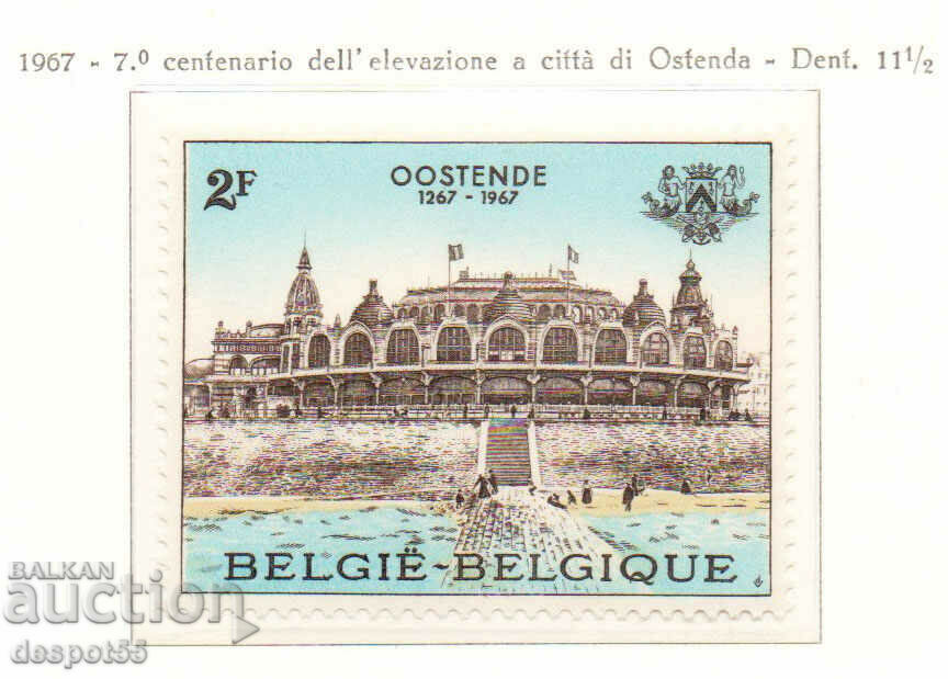 1967. Belgia. Aniversarea a 700 de ani a orașului Ostende.