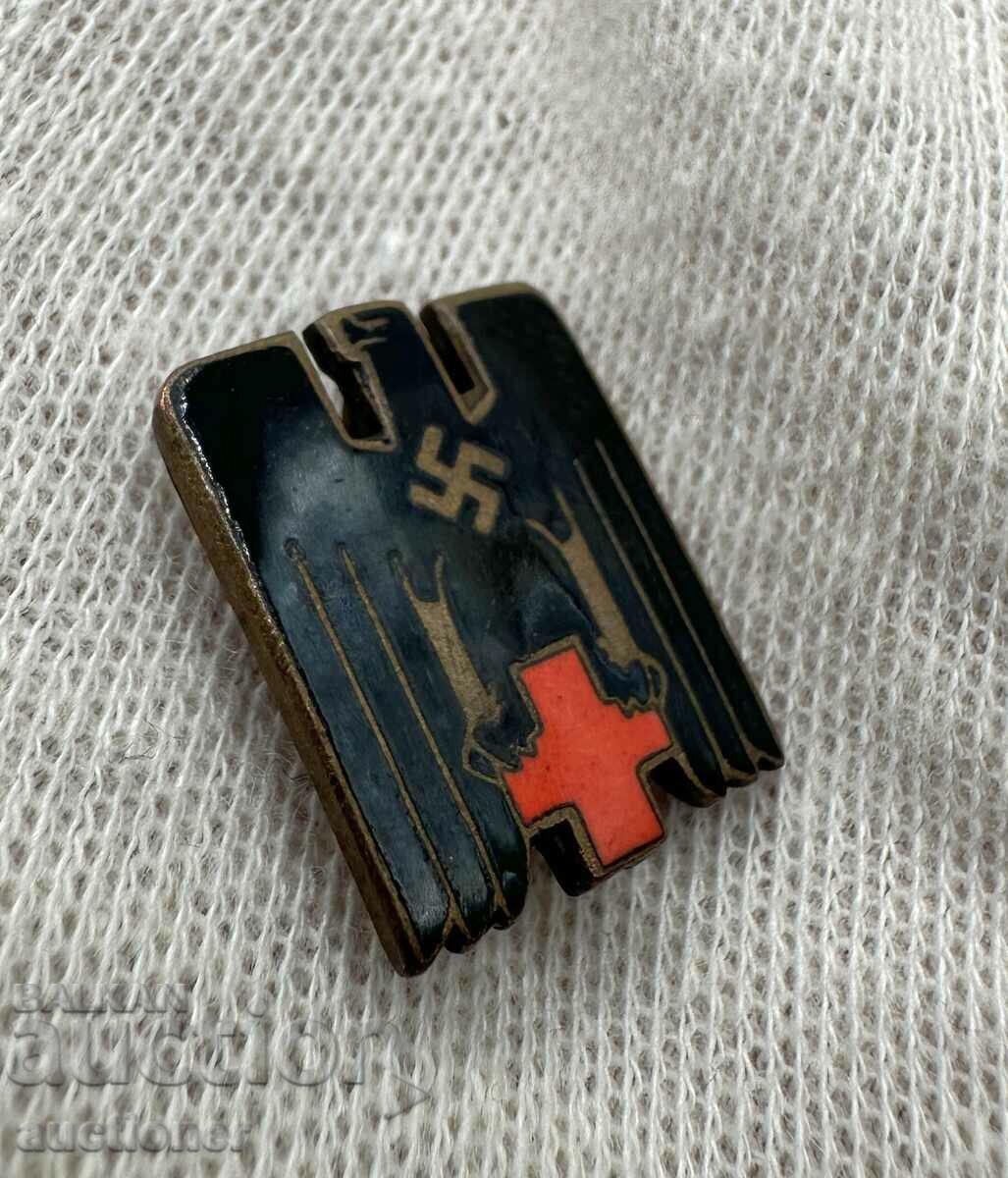 Auction DRK Red Cross Badge - Third Reich Germany Auction DRK Red Cross Badge - Third Reich Germany