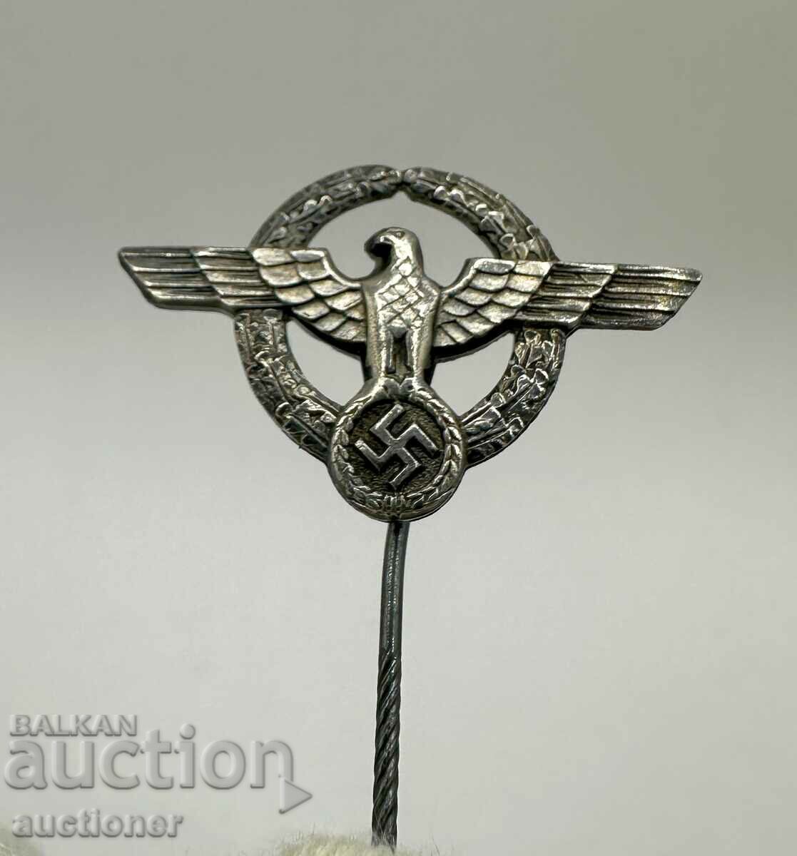 Badge Police Third Reich Germany original - 6 Badge Police Third Reich Germany original - 6