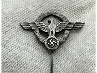 Badge Police Third Reich Germany original