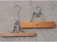 Old American vintage hangers from the early 20th century