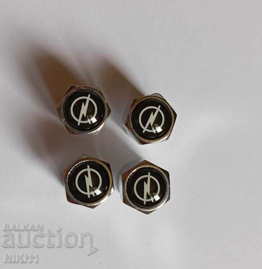 4 pcs. Opel valve caps, Opel valve caps with price 8.00 BGN | € 4.09 4 pcs. Opel valve caps, Opel valve caps with price 8.00 BGN | € 4.09