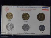 Yugoslavia 1963 - Complete set of 6 coins