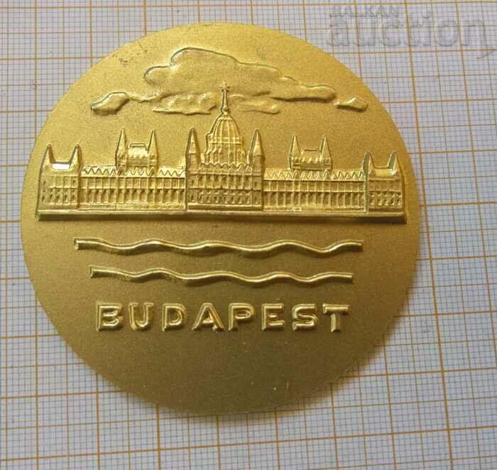 Plaque of Budapest