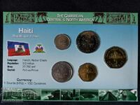 Αϊτή 1995-2003 - Ολοκληρωμένο σετ 5 νομισμάτων