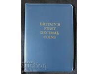 Set complet - Marea Britanie 1968-1971, 5 monede