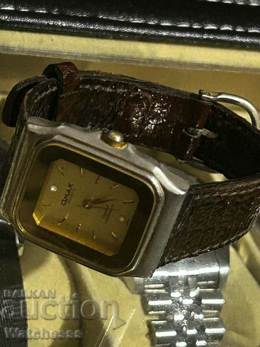 Qmax Crystal Unisex Watch