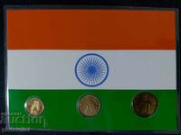 India 1988-1995 - Complete set, 3 coins