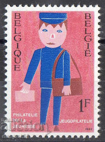 1969. Belgium. A young philatelist.