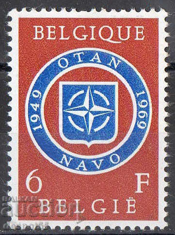 1969. Belgia. Aniversare - 20 de ani de NATO.