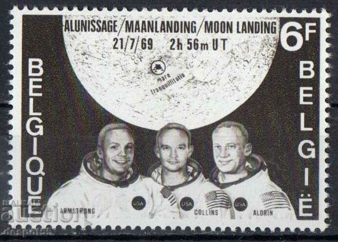 1969. Belgium. Moon landing.