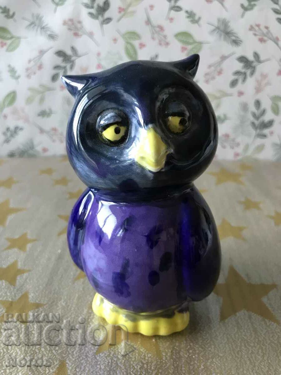 A beautiful porcelain owl
