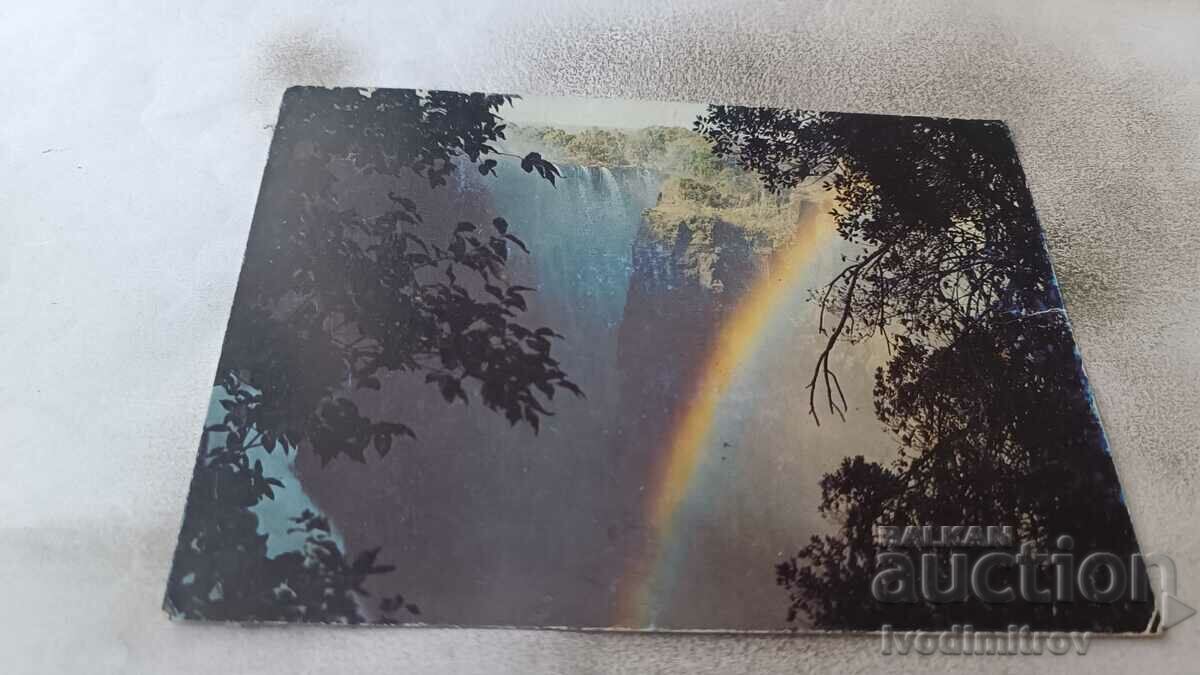 Пощенска картичка Zimbabwe Victoria Falls