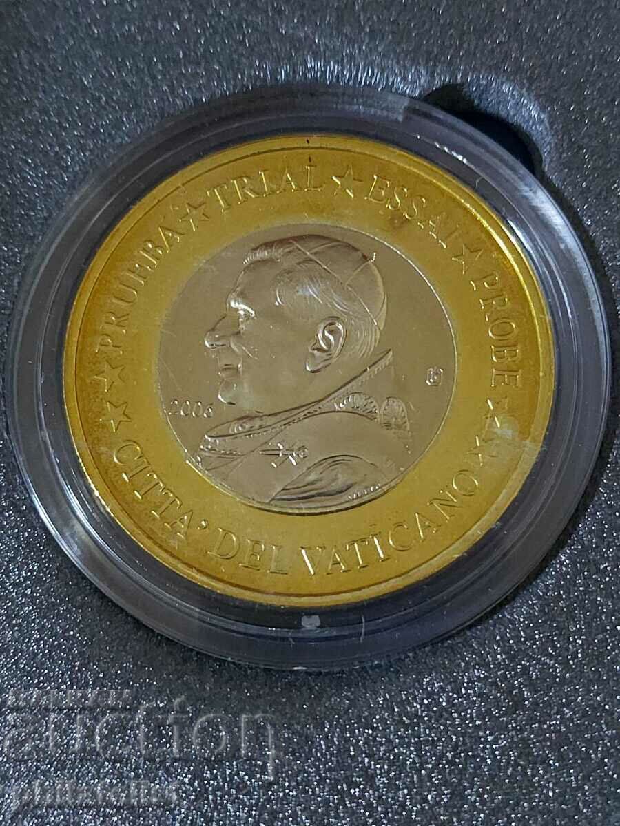 Delivery of Trial Euro Set - Vatican City 2006, 8 coins UNC Delivery of Trial Euro Set - Vatican City 2006, 8 coins UNC