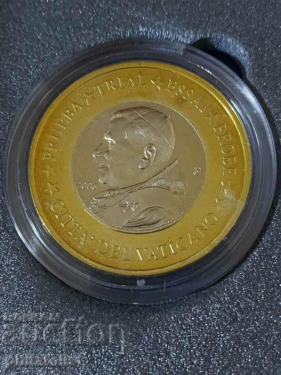 Delivery of Trial Euro Set - Vatican City 2006, 8 coins UNC Delivery of Trial Euro Set - Vatican City 2006, 8 coins UNC