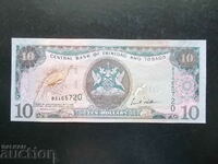 TRINIDAD AND TOBAGO, 10 $, 2006, UNC-