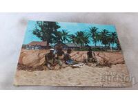 Lagos Victoria Beach postcard