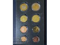Пробен Евро Сет - Ватикана 2009 , 8 монети UNC