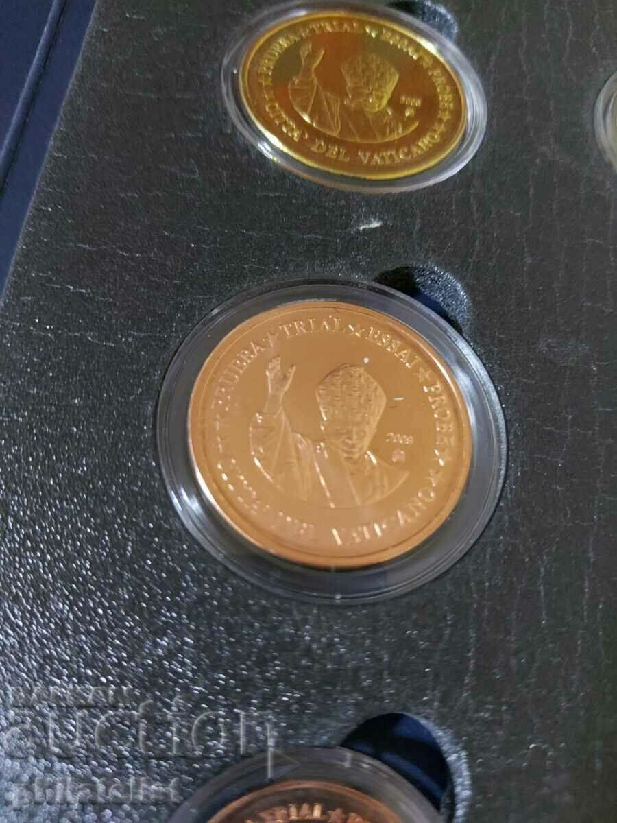 Delivery of Trial Euro Set - Vatican City 2009, 8 coins UNC Delivery of Trial Euro Set - Vatican City 2009, 8 coins UNC