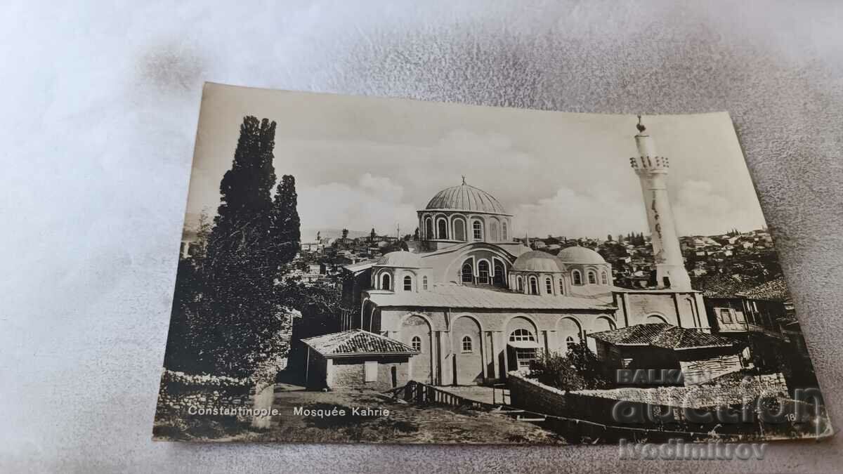 Postcard Constantonople Mosquee Kahrie