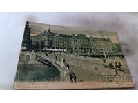 Καρτ ποστάλ Wien Marienbrucke 1908