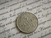 Райх монета - 3 марки | 1922г.; серия G