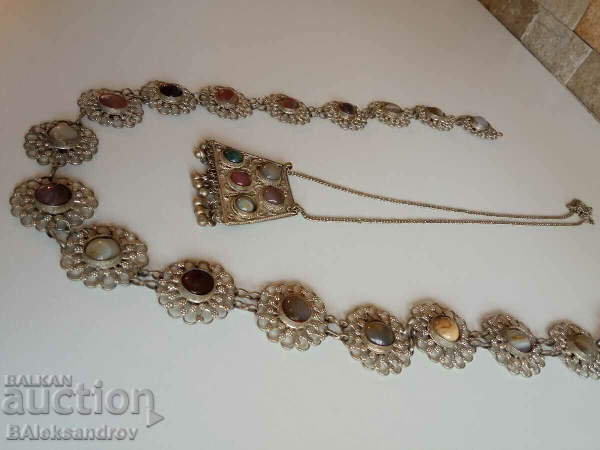 Set de bijuterii colier si centura - 5