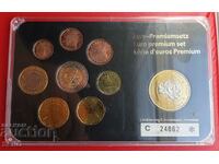 Slovenia-SET 2007 of 8 coins+1 euro 2004