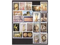 MALI 1994 Arta antica 20 de timbre serie timbrate