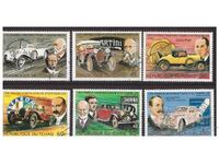 CHAD 1983 Cars and their creators series stamped