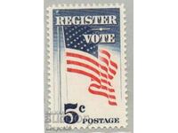 1964. USA. Register and vote.