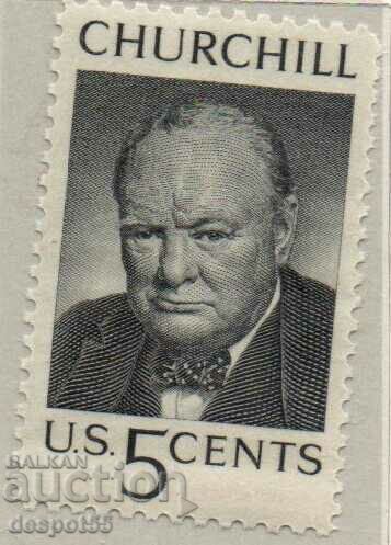 1965. SUA. În memoria lui Winston Churchill.