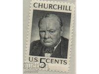 1965. USA. In memory of Winston Churchill.