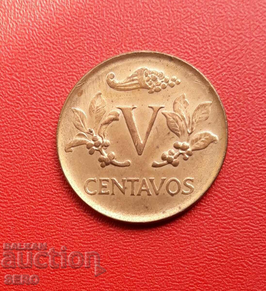 Κολομβία-5 centavos 1969